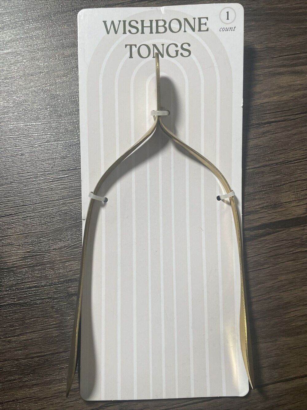 2024 Target Bullseye Gold Novelty Tongs Wishbone Food Safe Metal Sold Out NEW